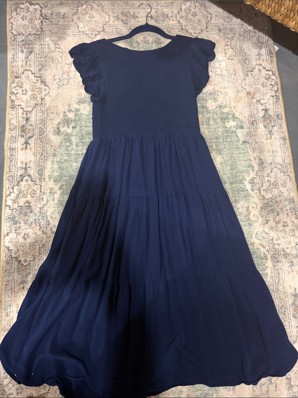 Navy Midi Dress